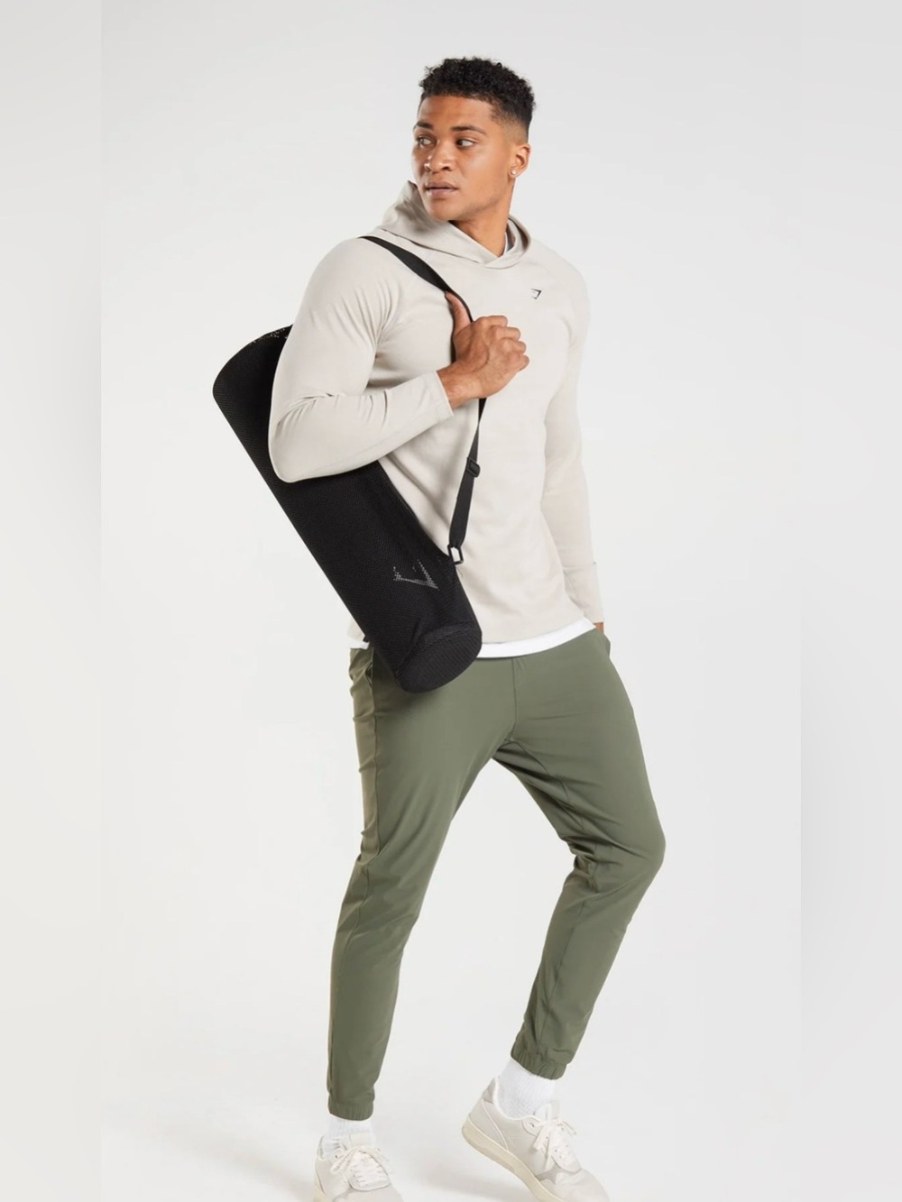 Gymshark Men’s Studio Joggers Slim Fit Green, size L, like new!